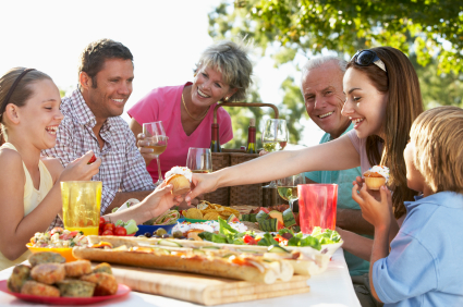 Grand Parents at Picnic